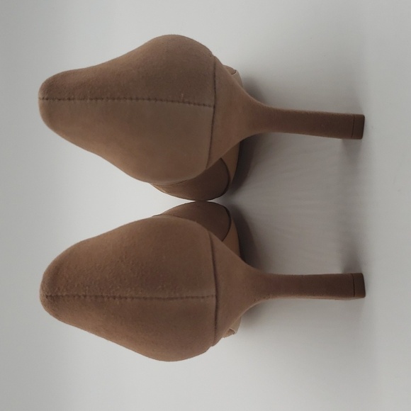 1504- Salone Monet Anita Suede Heels Size 8M NWT – w/ Box & Dust Bag - Picture 4 of 16